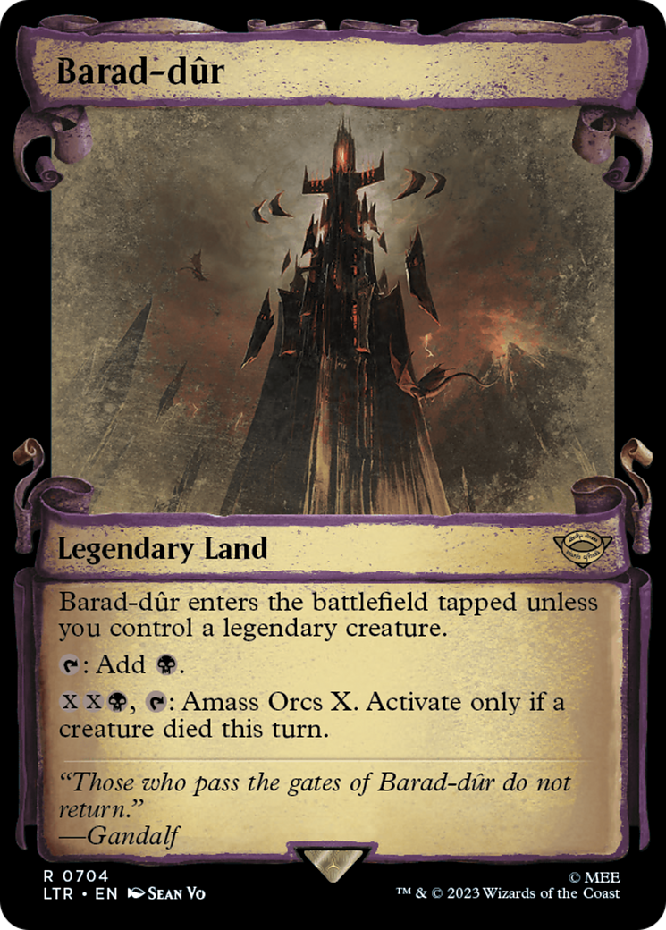 Barad-dûr (LTR-704) - Le Seigneur des Anneaux : Contes de la Terre du Milieu : (Vitrine) 