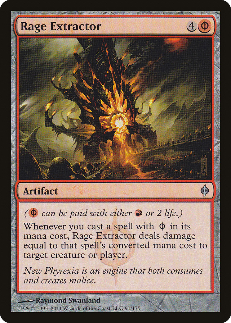 Rage Extractor (NPH-091) - New Phyrexia Foil