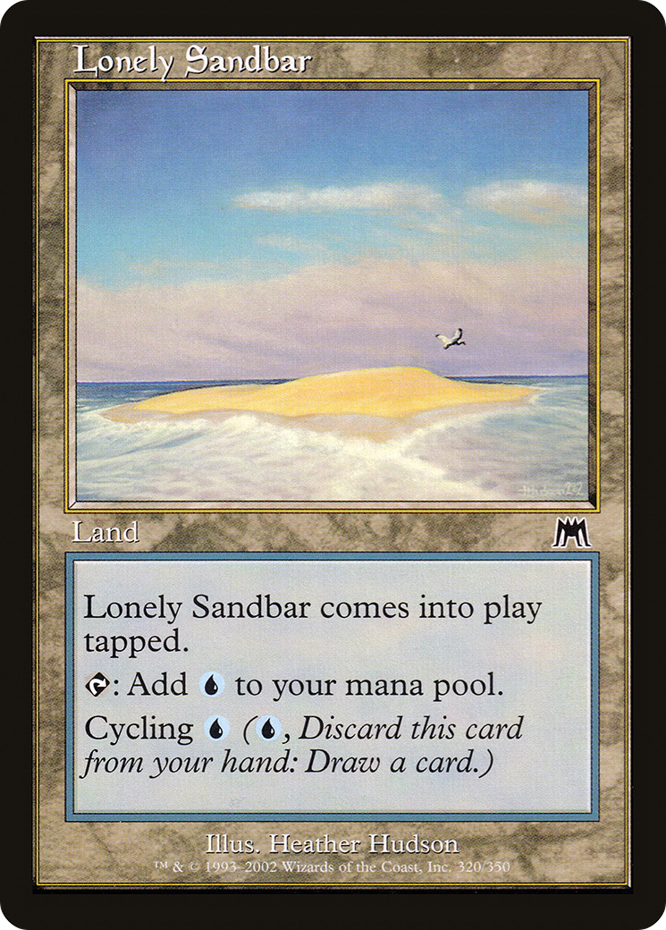 Banc de sable solitaire (ONS-320) - Onslaught Foil