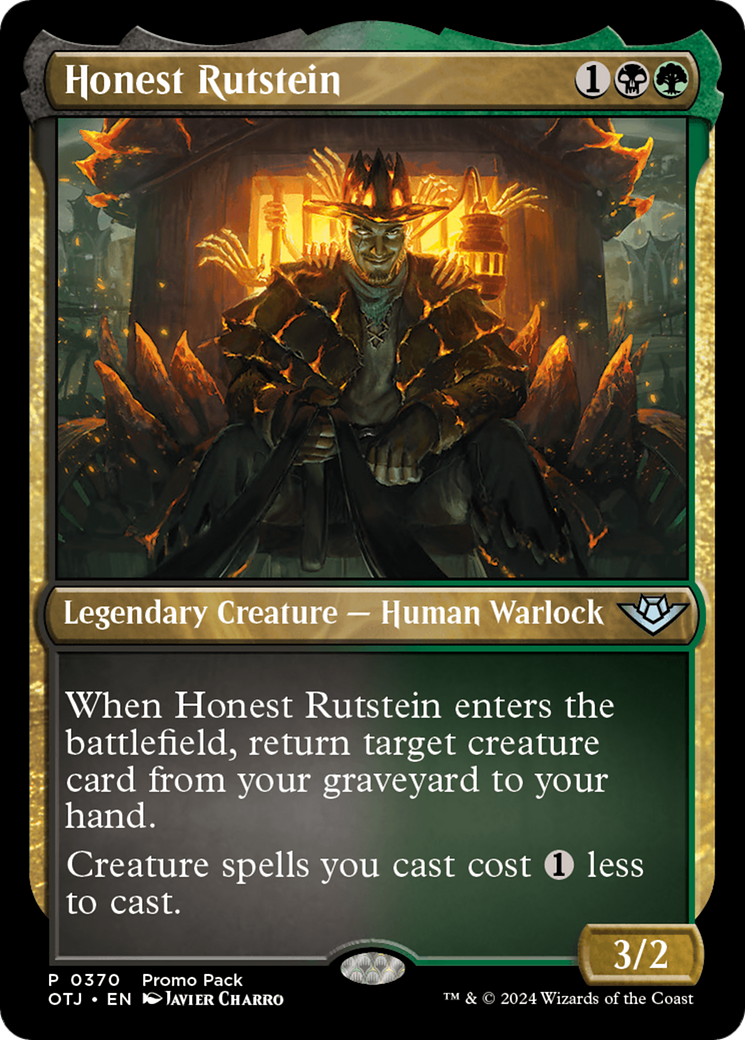 Honest Rutstein (OTJ-370) - Outlaws of Thunder Junction Foil 