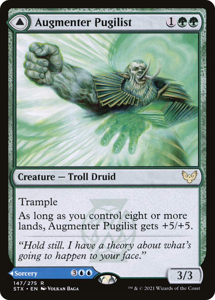 Augmenter Pugilist (STX-147) - Strixhaven: School of Mages Foil