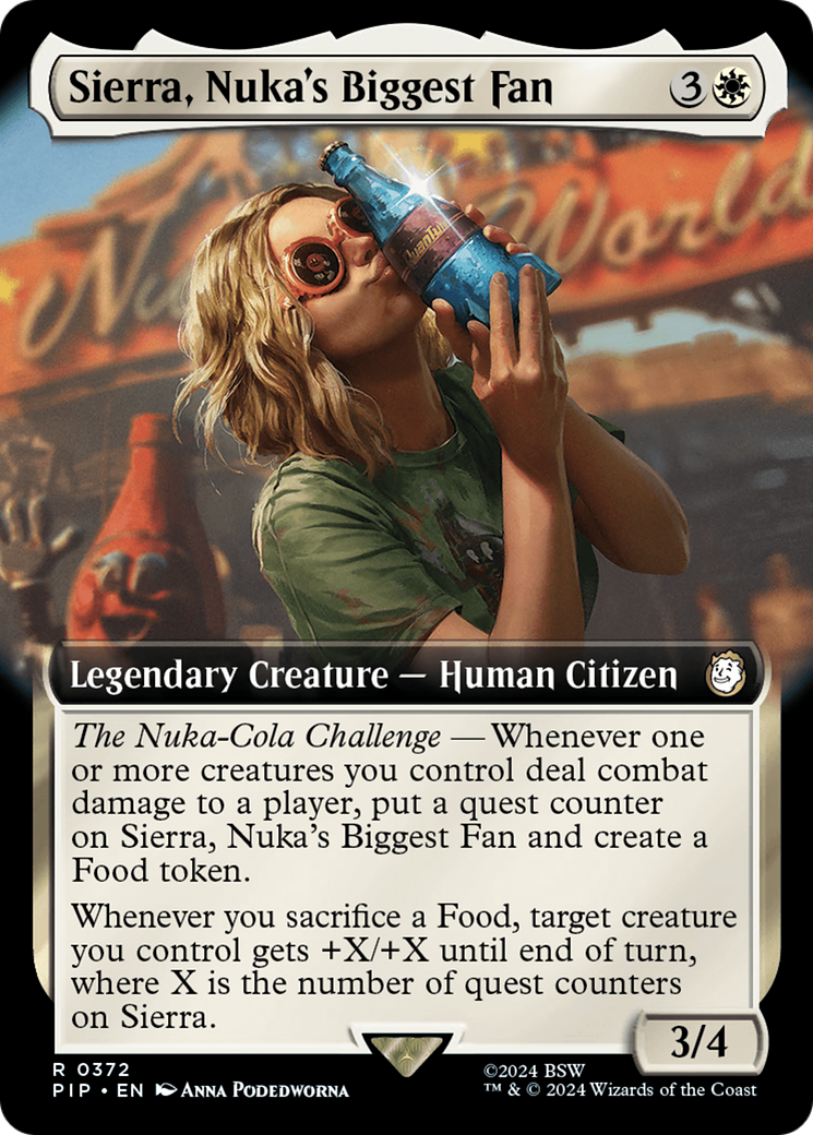 Sierra, Nuka's Biggest Fan (Extended Art) (PIP-372) - Fallout: (Extended Art)