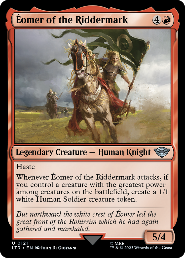 Eomer of the Riddermark (LTR-121) - The Lord of the Rings: Tales of Middle-earth