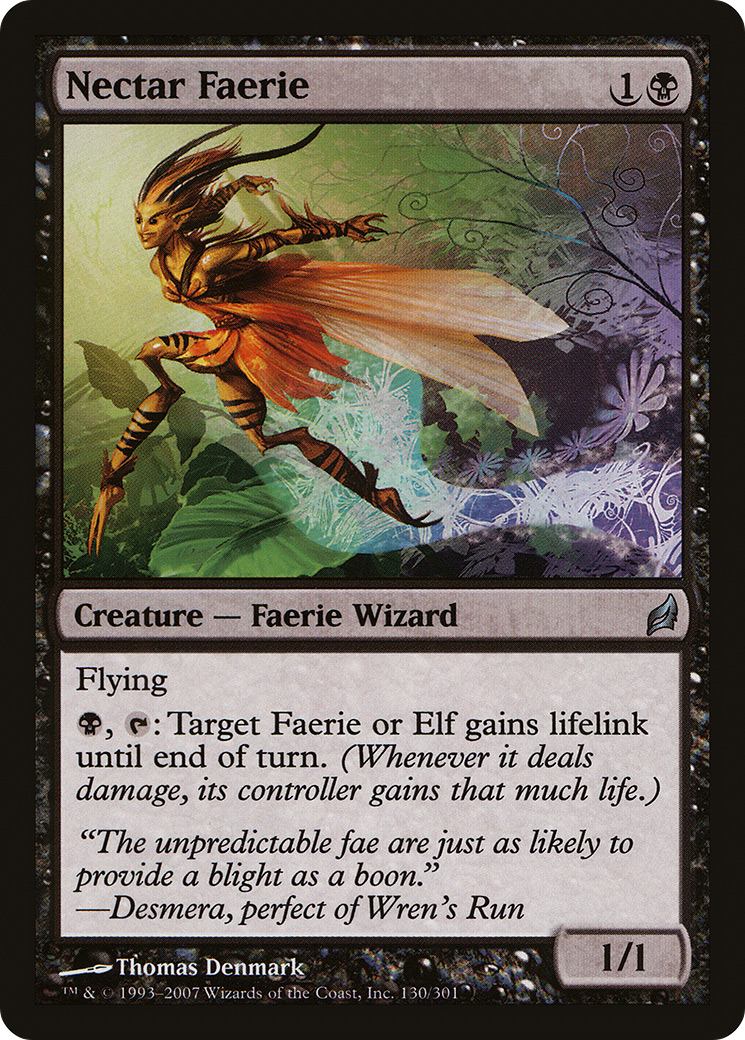 Fée Nectar (LRW-130) - Lorwyn Foil 