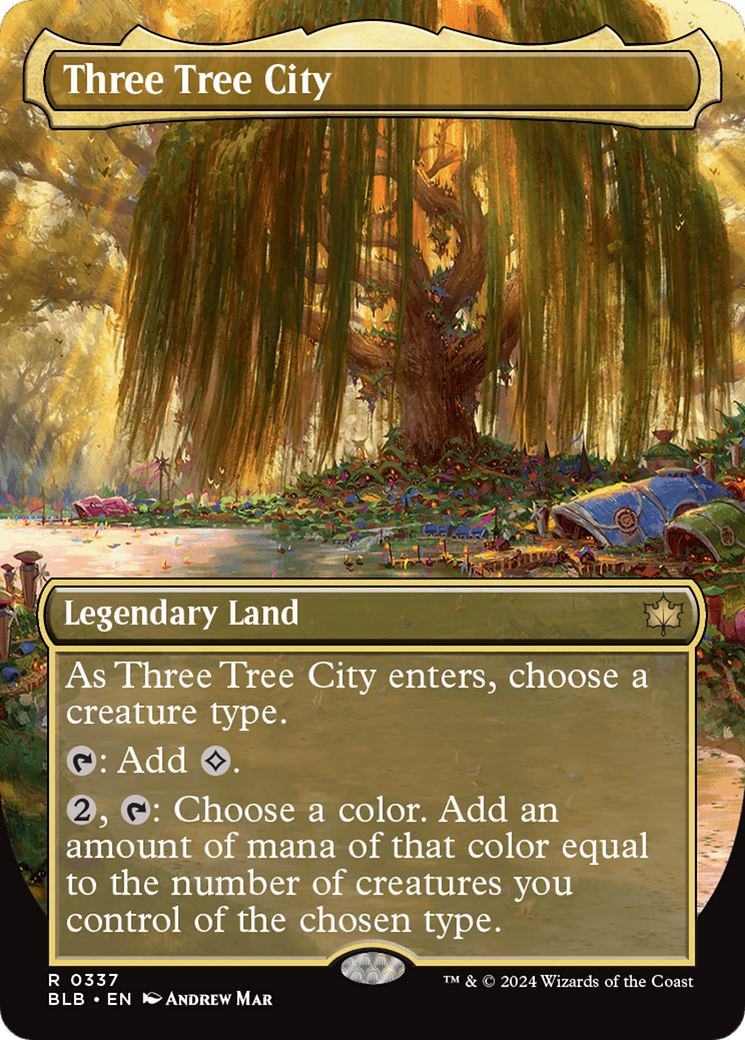 La Cité des Trois Arbres (BLB-337) - Bloomburrow (sans bordure) 