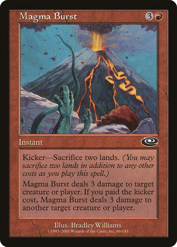 Explosion de magma (PLS-066) - Changement de plan 