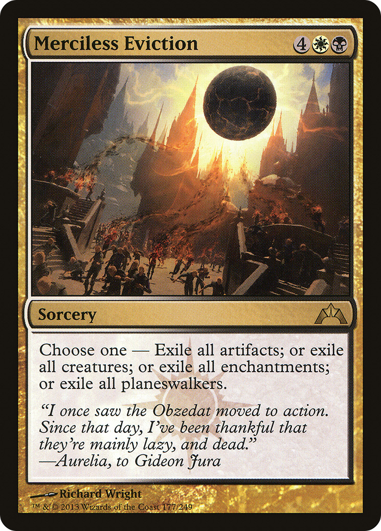 Expulsion impitoyable (GTC-177) - Gatecrash Foil