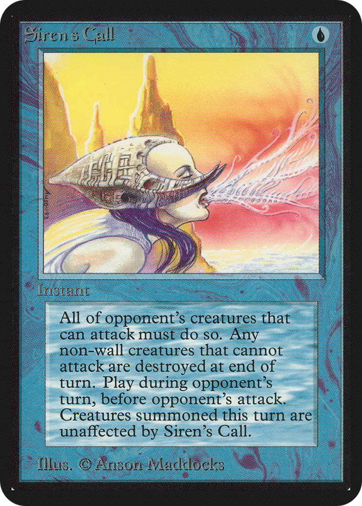 L'Appel de la Sirène (LEA-077) - Édition Alpha limitée