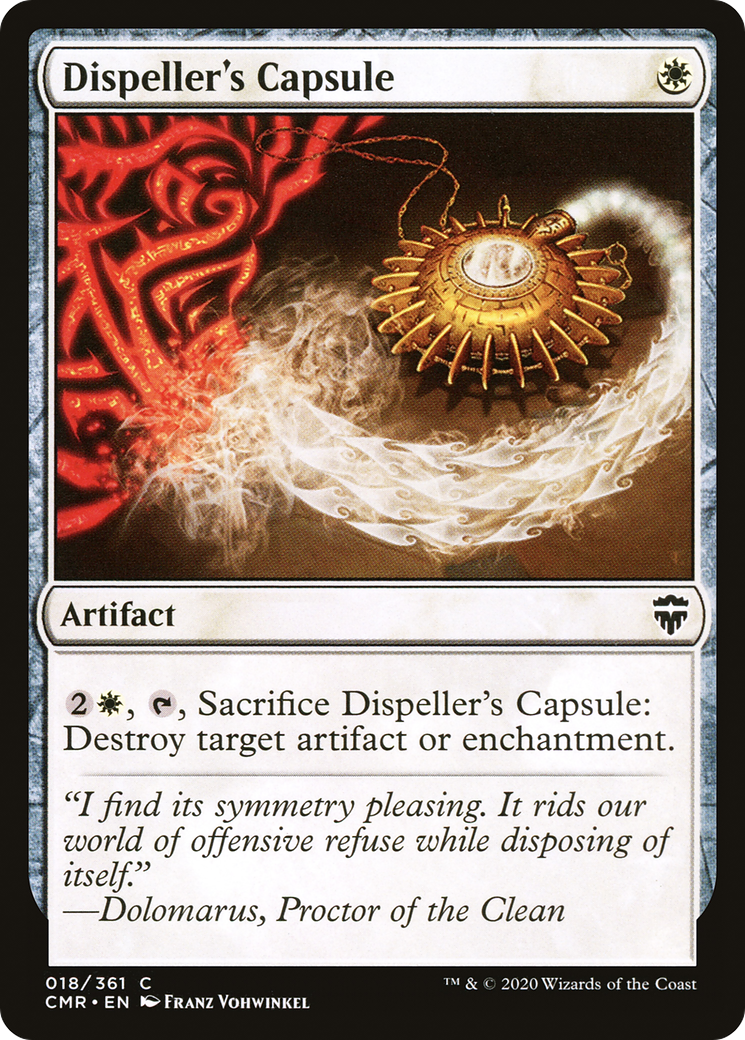 Capsule du Dispeller (CMR-018) - Commander Legends 