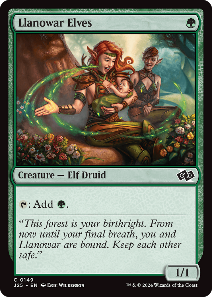 Elfes de Llanowar (J25-149) - Démarrage rapide des fondations 