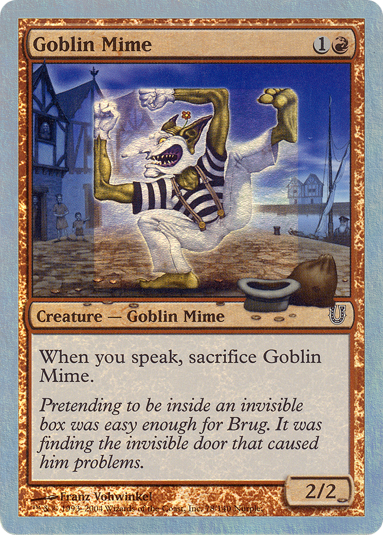 Goblin Mime (UNH-78★) - Feuille déchaînée 