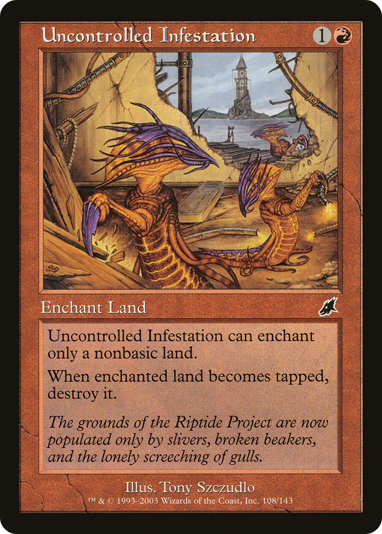 Uncontrolled Infestation (SCG-108) - Scourge Foil