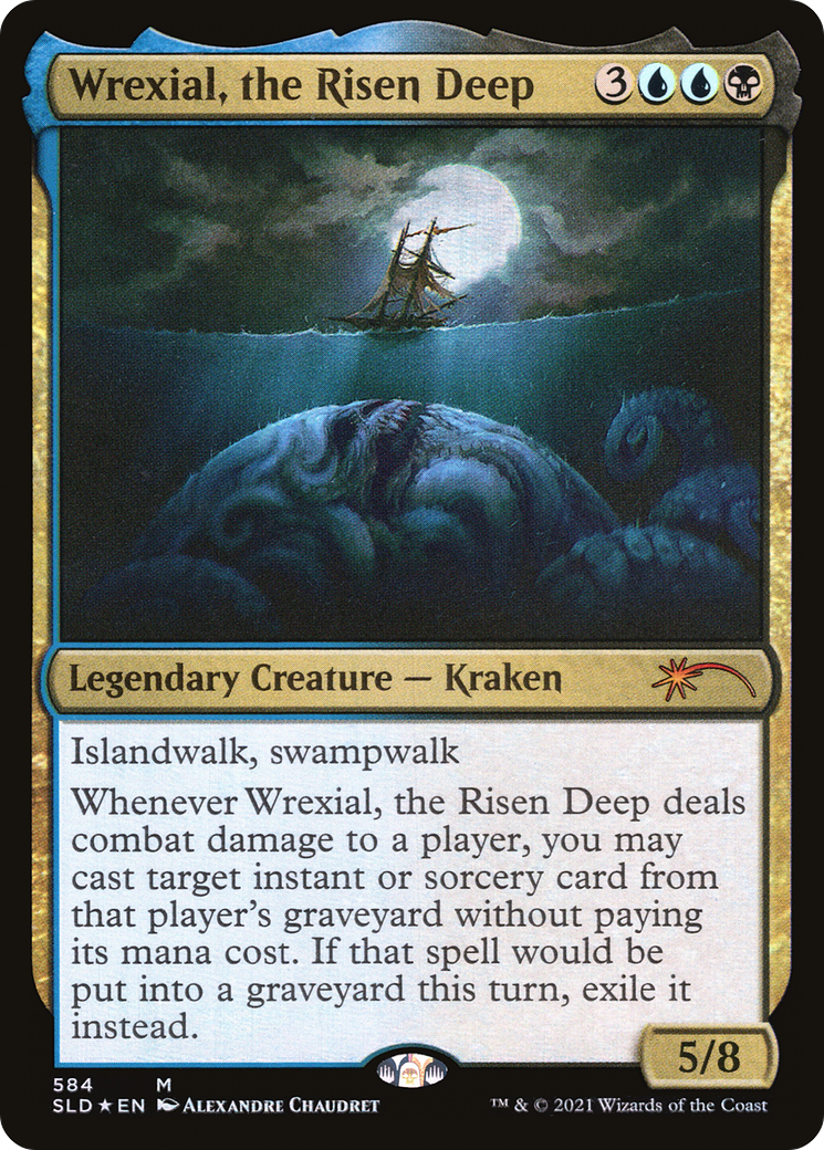 Wrexial, the Risen Deep (SLD-584) - Secret Lair Drop Foil