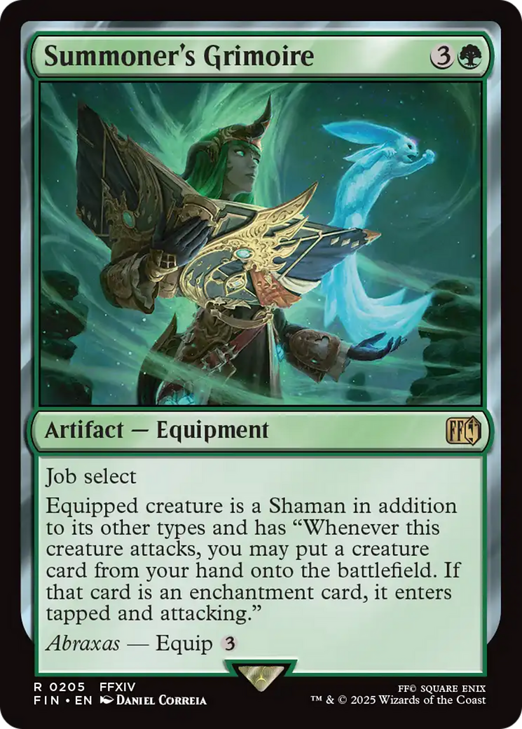 Summoner's Grimoire (FIN-205) - FINAL FANTASY Foil