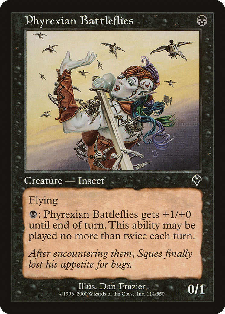 Mouches de combat phyrexianes (INV-114) - Invasion Foil