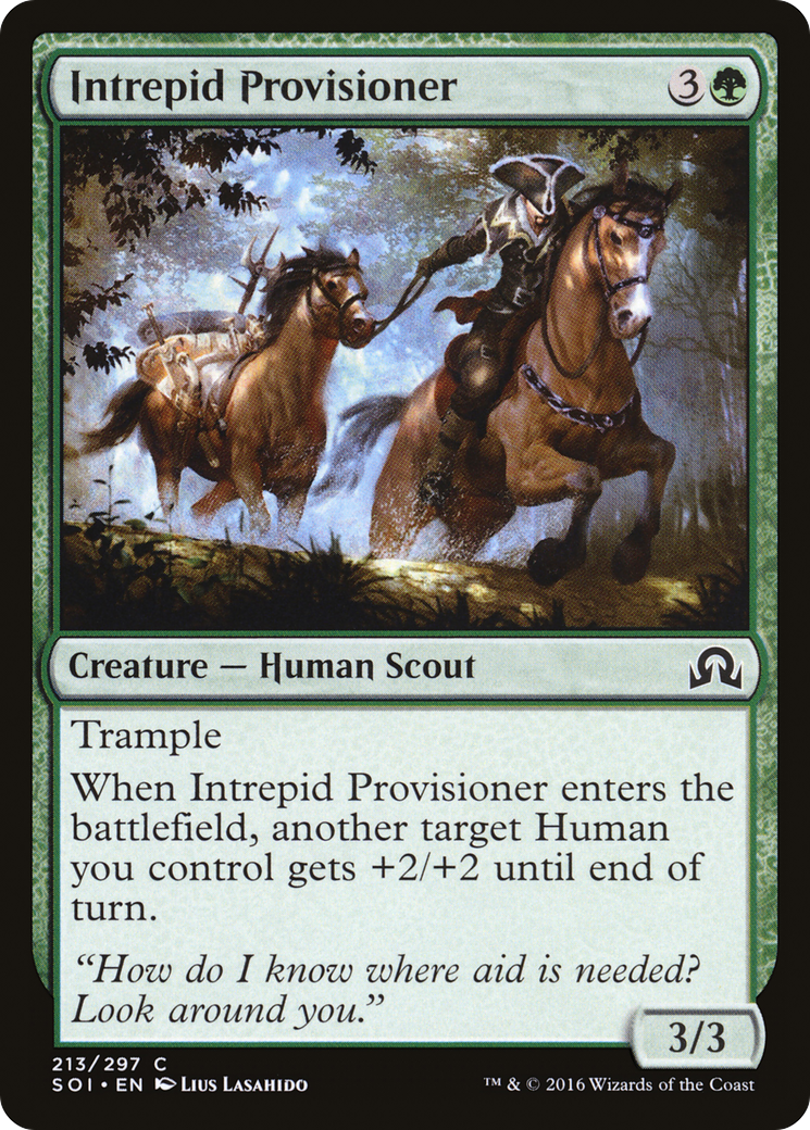 Intrepid Provisioner (SOI-213) – Ombres sur Innistrad Foil 