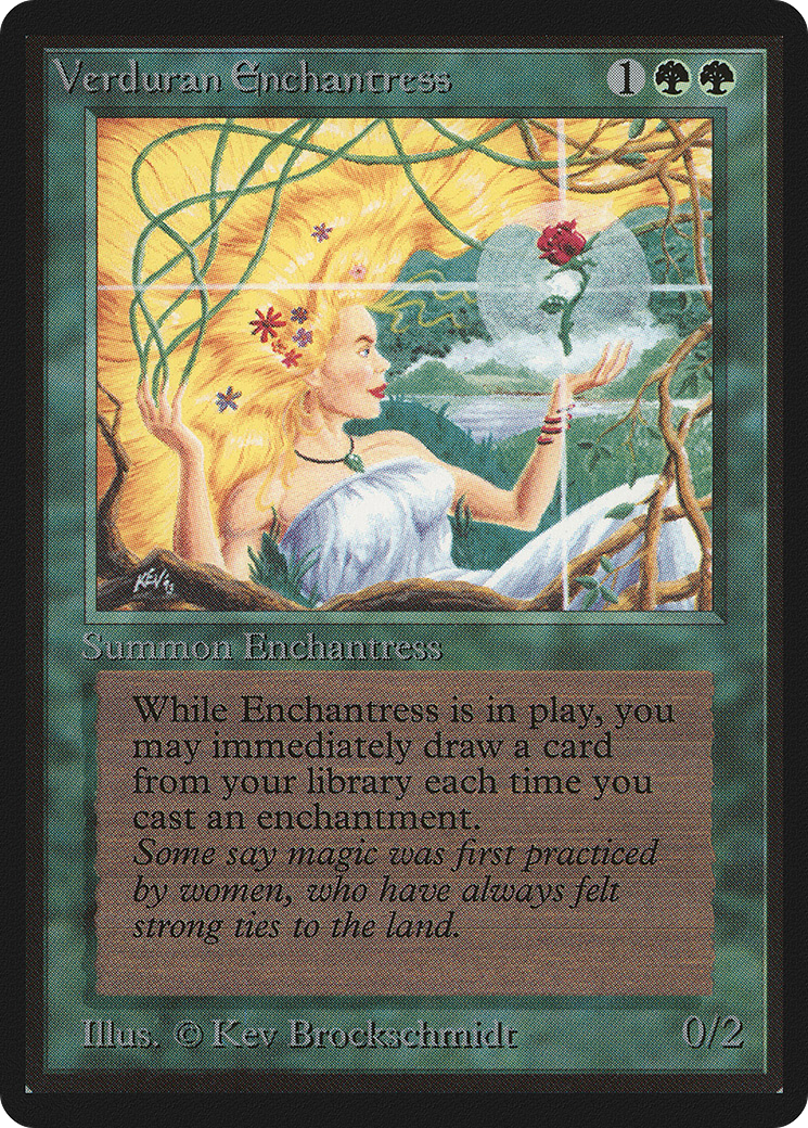 Verduran Enchantress (LEB-) - Limited Edition Beta