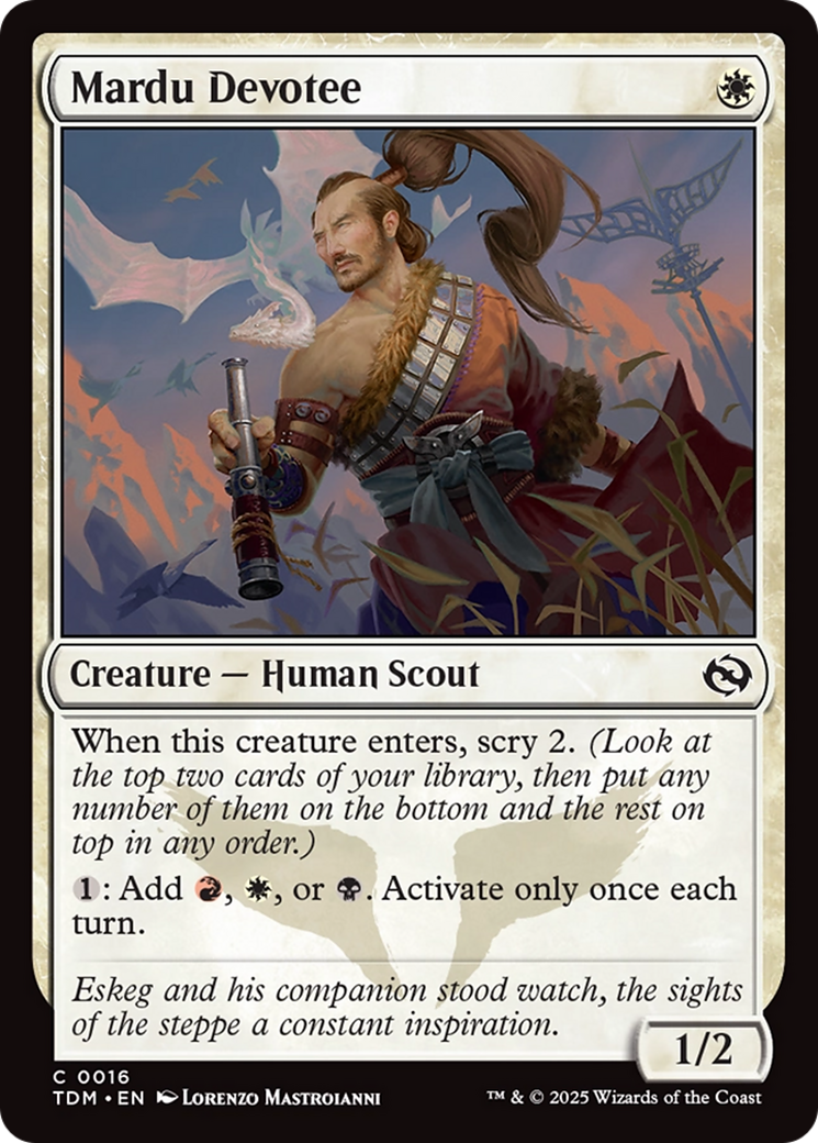 Dévot de Mardu (TDM-016) - Tarkir : Dragonstorm 
