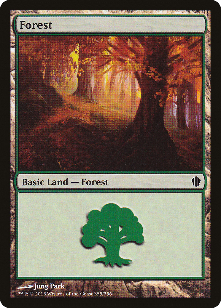 Forest (355) (C13-355) - Commander 2013