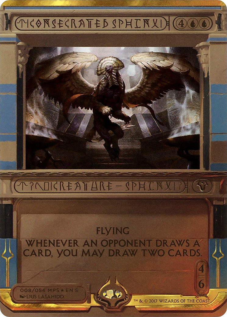 Sphinx consacré (MP2-008) - Invocations d'Amonkhet (sans bordure) 