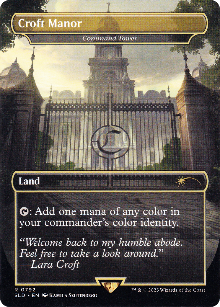 Croft Manor - Command Tower (SLD-792) - Secret Lair Drop / Croft Manor (Borderless)