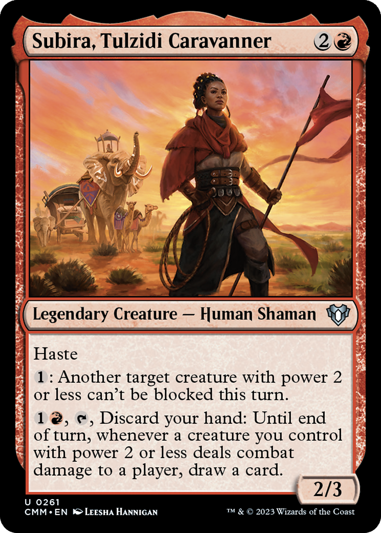 Subira, caravanier de Tulzidi (CMM-261) - Commander Masters Foil 