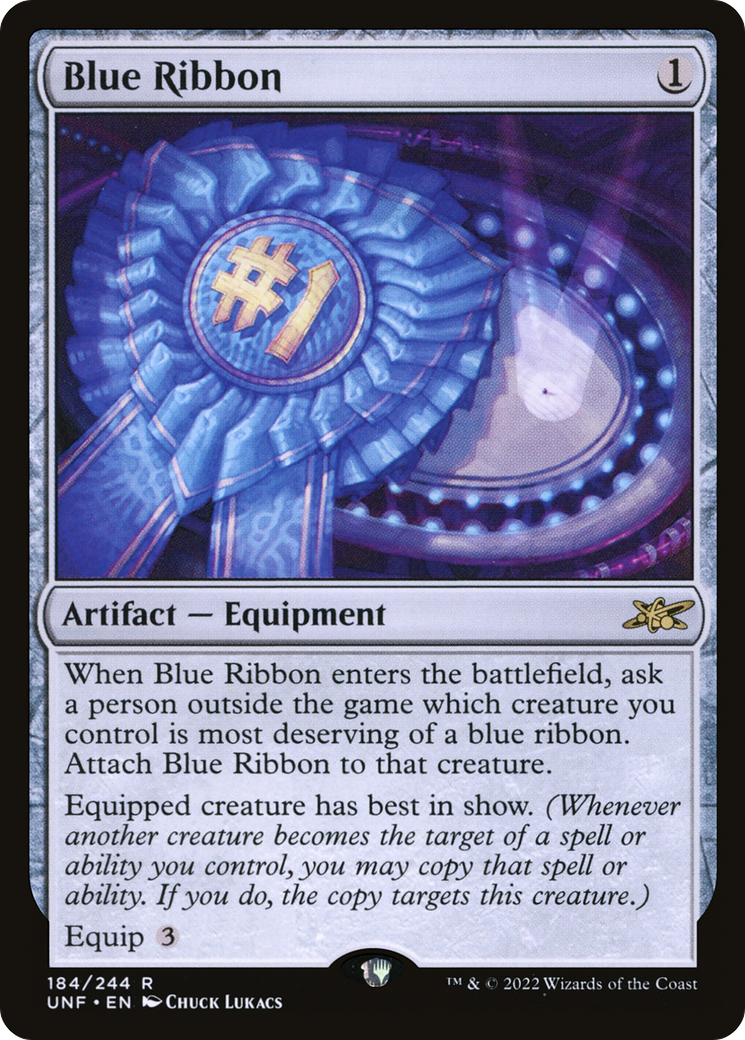 Ruban bleu (UNF-184) - Unfinity 