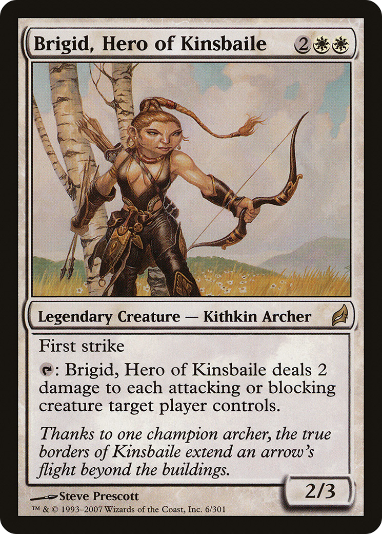 Brigid, héroïne de Kinsbaile (LRW-006) - Lorwyn 
