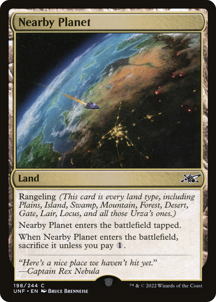 Nearby Planet (UNF-198) - Unfinity Foil