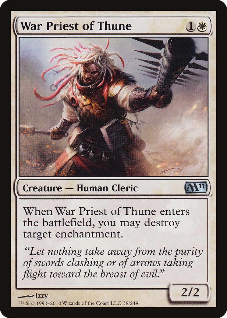 War Priest of Thune (M11-038) - Magic 2011
