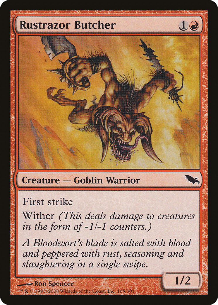Boucher Rustrazor (SHM-105) - Shadowmoor 