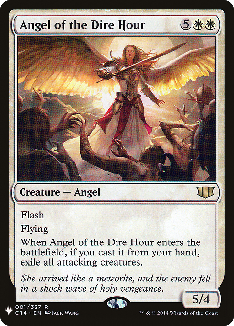 Angel of the Dire Hour (LIST-C14-1) - The List