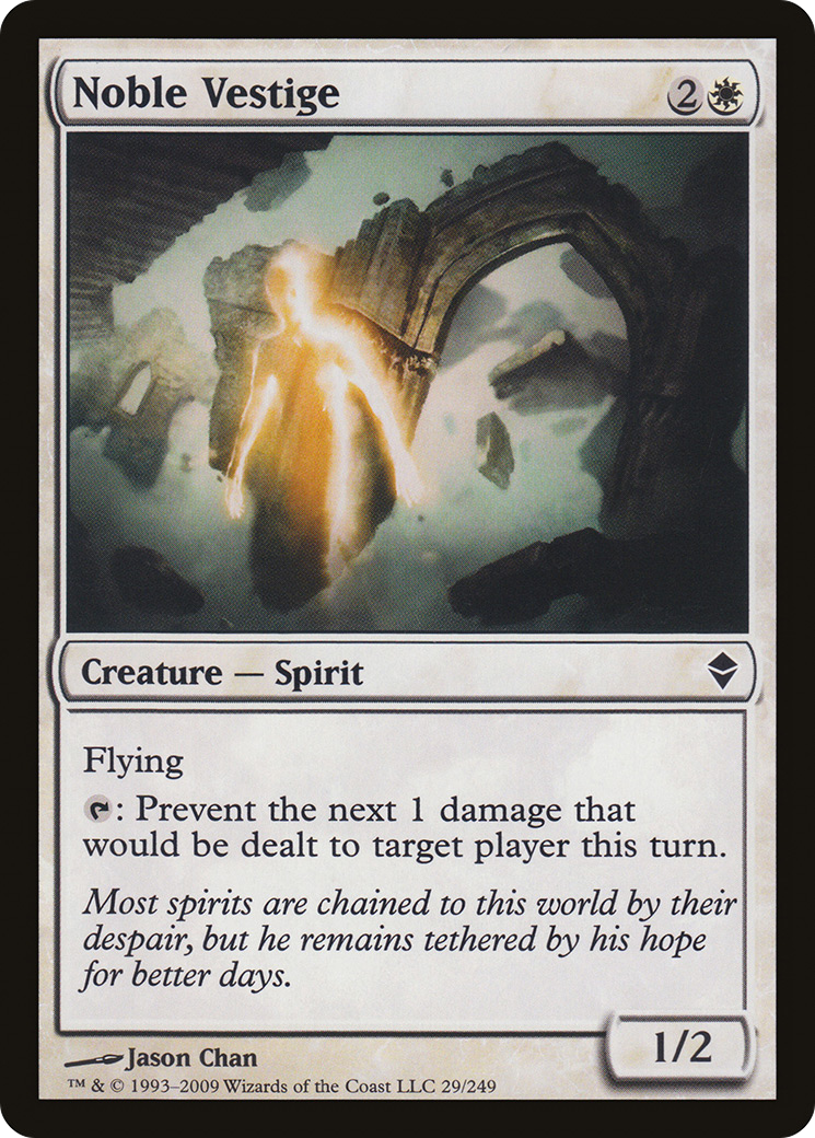 Noble Vestige (ZEN-029) - Zendikar Foil
