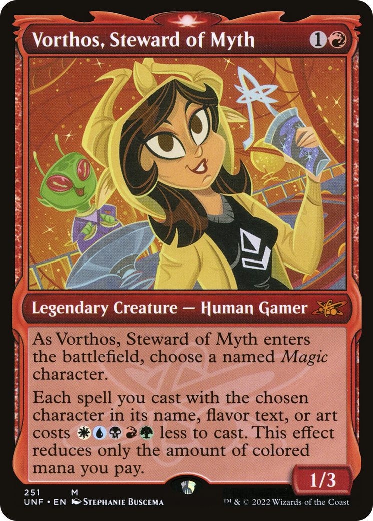 Vorthos, intendant du mythe (UNF-251) - Unfinity : (Vitrine) Foil