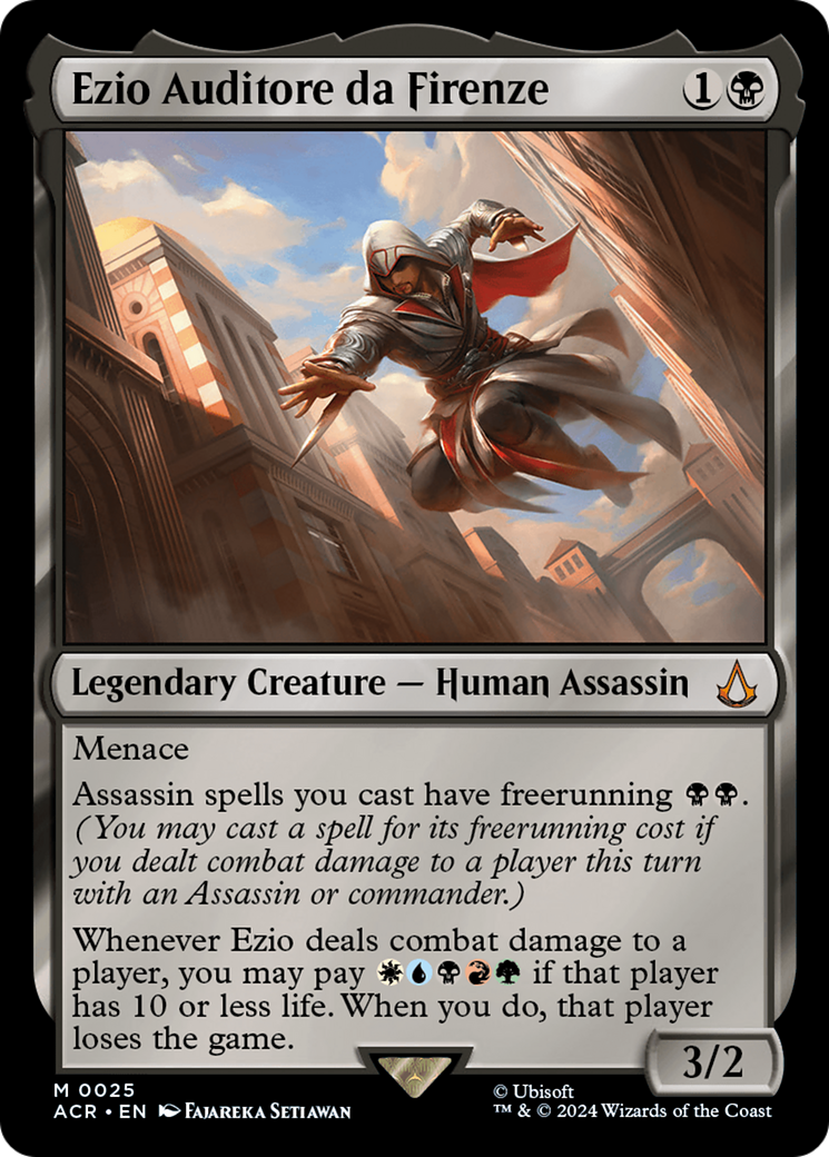 Ezio Auditore da Firenze (ACR-025) - Assassin's Creed Foil 