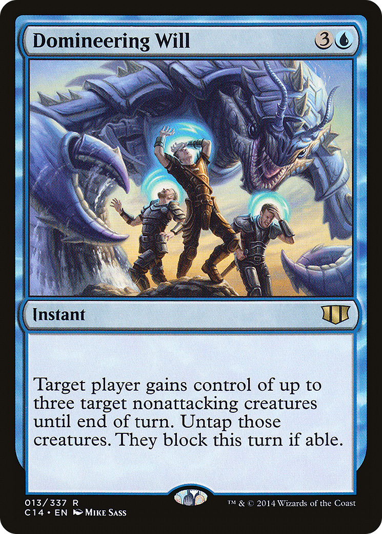 Volonté dominatrice (C14-013) - Commandant 2014 