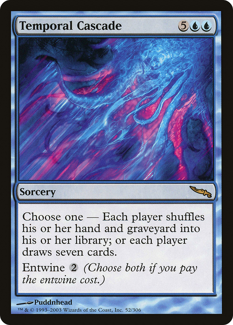 Cascade temporelle (MRD-052) - Mirrodin 