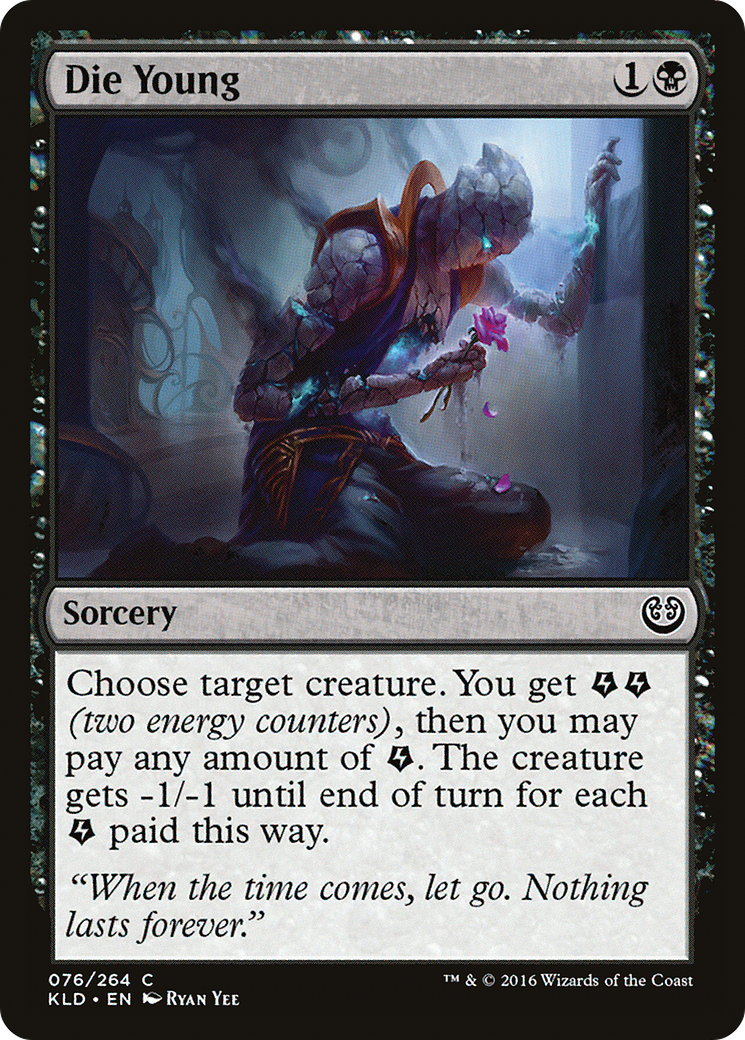Mourir jeune (KLD-076) - Kaladesh 