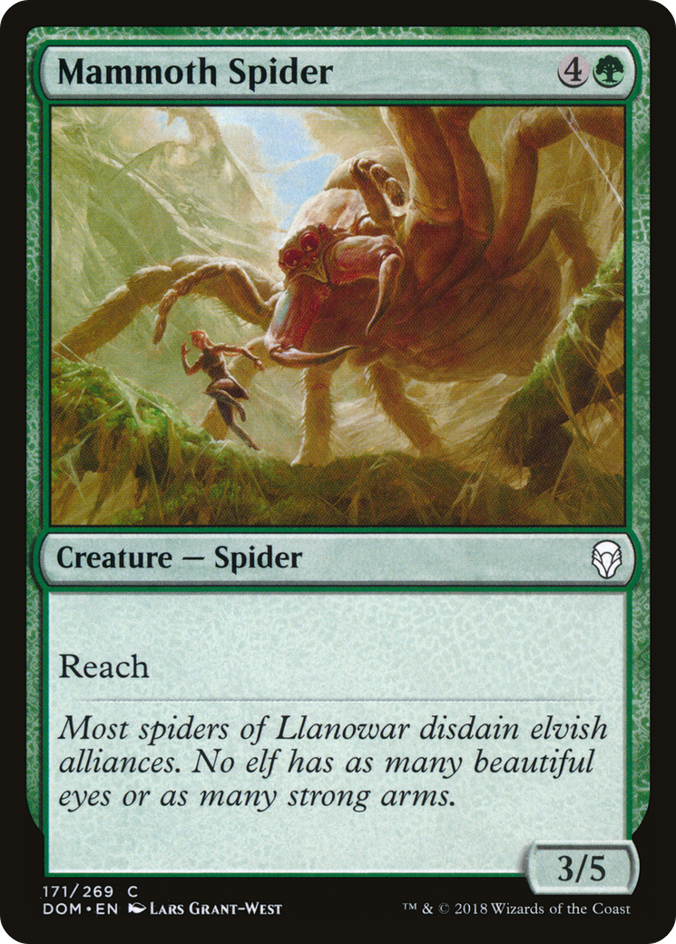 Araignée mammouth (DOM-171) - Dominaria Foil