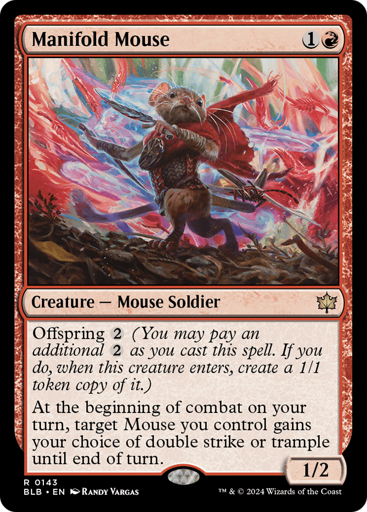 Souris Manifold (BLB-143) - Bloomburrow 