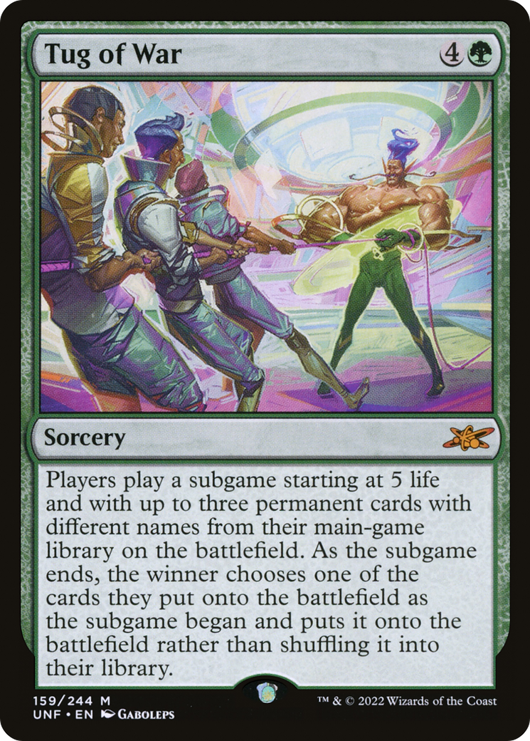 Tir à la corde (UNF-159) - Unfinity Foil