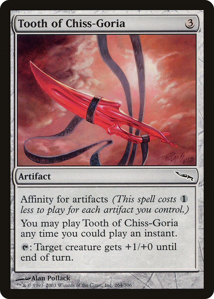 Dent de Chiss-Goria (MRD-264) - Mirrodin Foil 