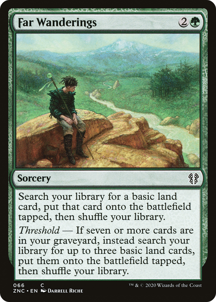 Far Wanderings (ZNC-066) - Commandant ascendant de Zendikar 