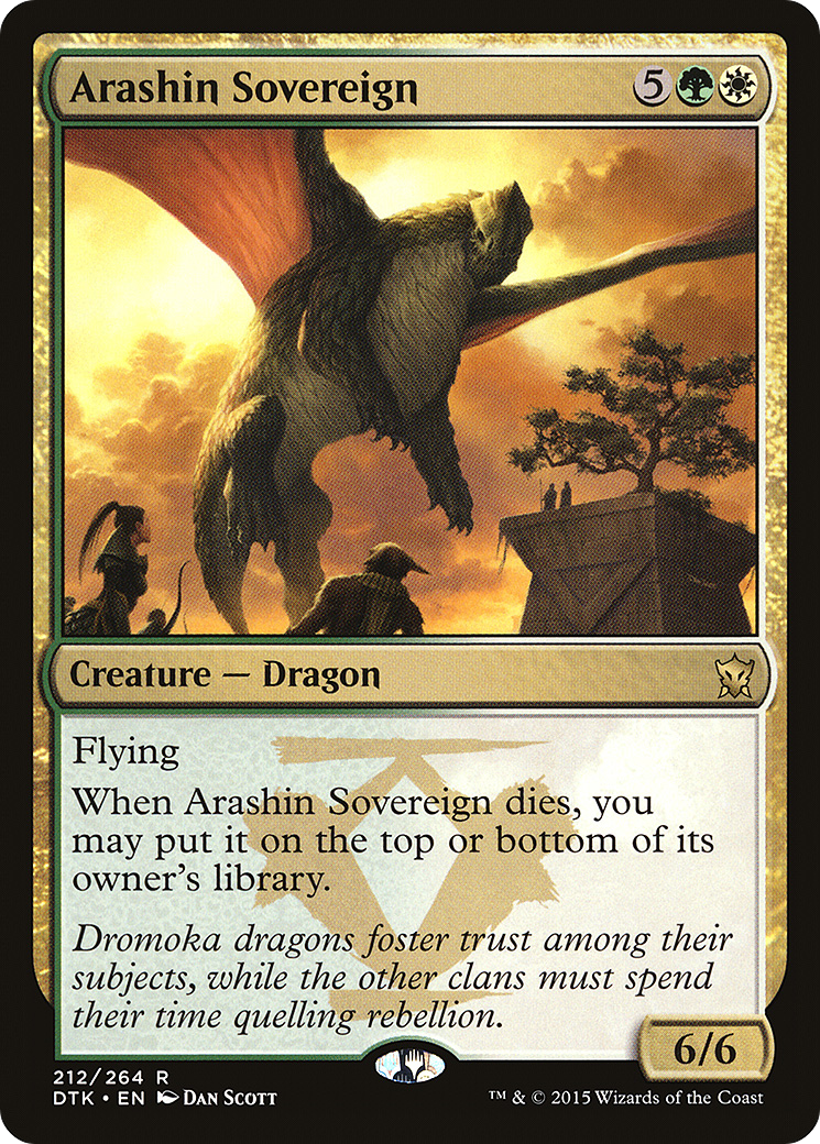 Souverain Arashin (DTK-212) - Les Dragons de Tarkir