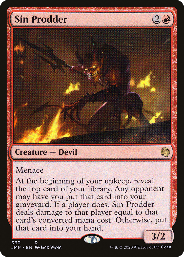 Sin Prodder (JMP-363) - Démarrage rapide 