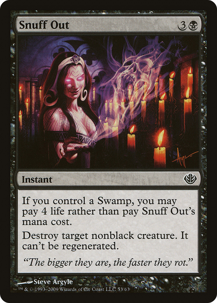 Snuff Out (DDD-053) - Duel Decks : Garruk contre Liliana