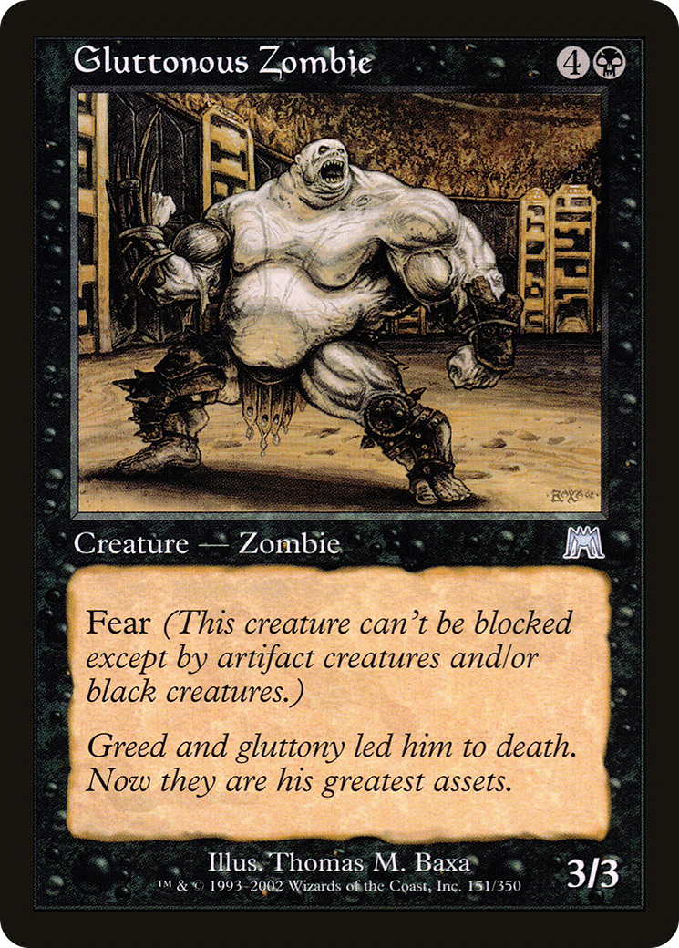 Zombie glouton (ONS-151) - Assaut