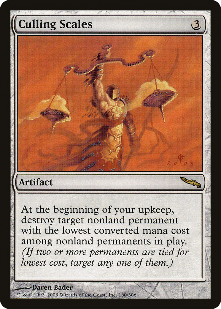Balance de tri (MRD-160) - Mirrodin 