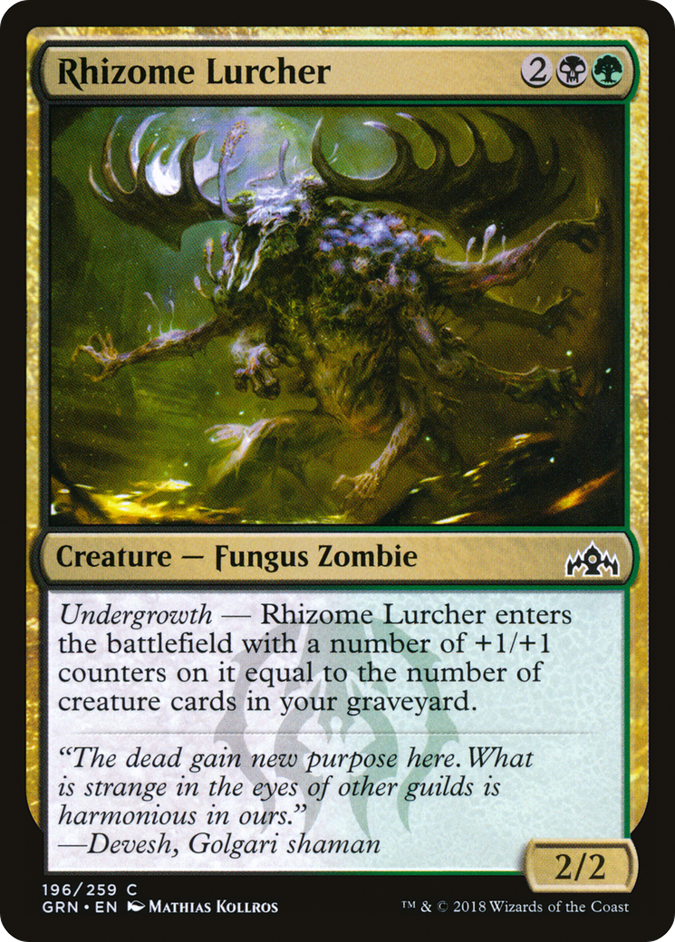 Rhizome Lurcher (GRN-196) - Guildes de Ravnica 