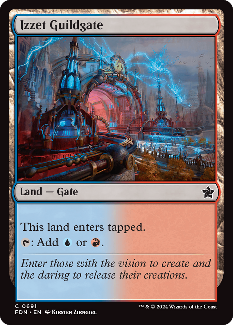 Izzet Guildgate (FDN-691) - Fondations 